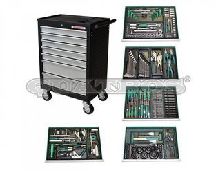 Wózek QS17071 z zestawem 208szt. narzędzi