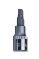 Klucz amp.6kt.7x37 z nasad.1/4" S09H207