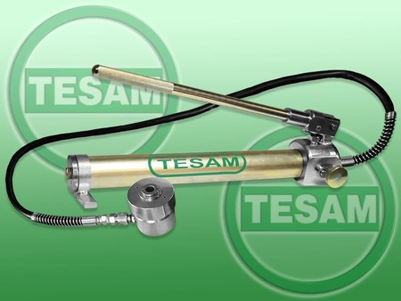  S0000880 - Siłownik hydrauliczny z pompą - w metalowej skrzyni