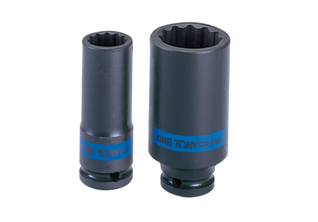 NASADKA  DŁUGA  UDAROWA  CIENKOŚCIENNA 1/2''  16mm x 80mm, 12-kąt