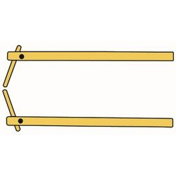 Ramiona z elektrodami skośnymi L=350