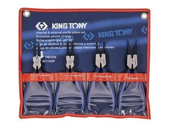 ZESTAW SZCZYPIEC DO PIERŚCIENI SEGERA 4 SZT. ETUI