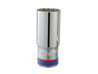 NASADKA DŁUGA  1/2''   13mm x 77mm  12-kąt, CHROM