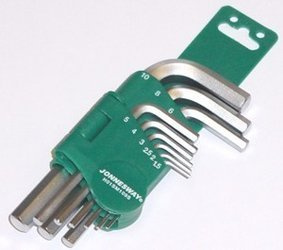 Kpl. kluczy ampulowych 1,5-10mm 9szt.   H01SM109S