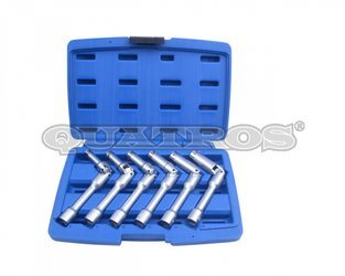 Kpl. kluczy nasadowych przegubowych 3/8" do świec żarowych QS20377