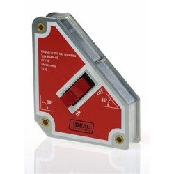 Kątownik magnetyczny IDEAL 75kg 152 x130 x35 mm