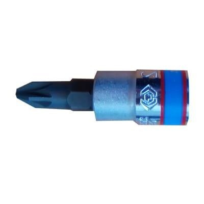 NASADKA  1/4''   Z KOŃCÓWKĄ  POZIDRIV  No.3 x 37mm