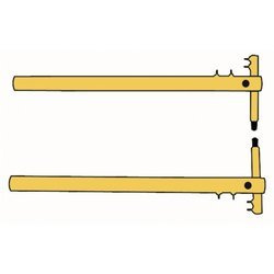 Komplet ramion i elektrod L=700 PTE,PCP