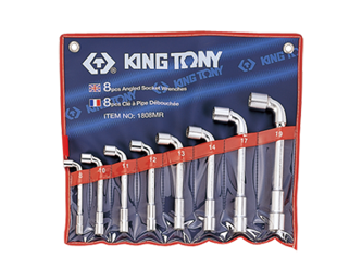 ZESTAW KLUCZY  FAJKOWYCH    8cz.   8 - 19mm,  ETUI