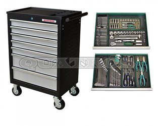Wózek QS17071 z zestawem 130szt. narzędzi