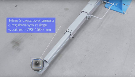 NORTEC PODNOŚNIK DWUKOLUMNOWY 4T PD4000N AUTOMAT 