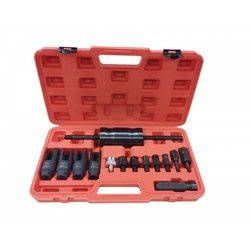 Komplet do demontażu dysz silników diesel z odwrotnymi młotkami, głowicаmi i adapterami gwintowymi