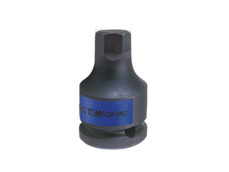 NASADKA  UDAROWA  Z  KOŃCÓWKĄ  HEX  1"  19mm x 75mm