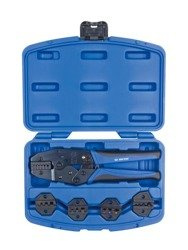 ZACISKARKA DO KOŃCÓWEK KABLOWYCH Z WYMIENNYMI MATRYCAMI, 5 CZ.