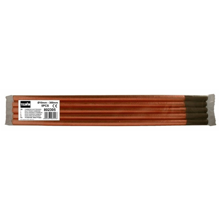 Elektrody węglowe do żłobienia fi 10mm (5szt.)