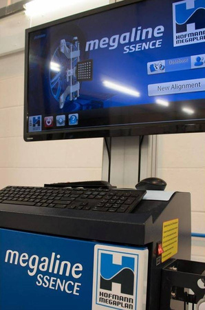 Geometria kół 3D Hofmann Megaplan Ssence 600HD AutoTracking