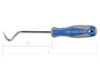 HAK MONTERSKI, WYGIĘTY, 130MM x 240MM