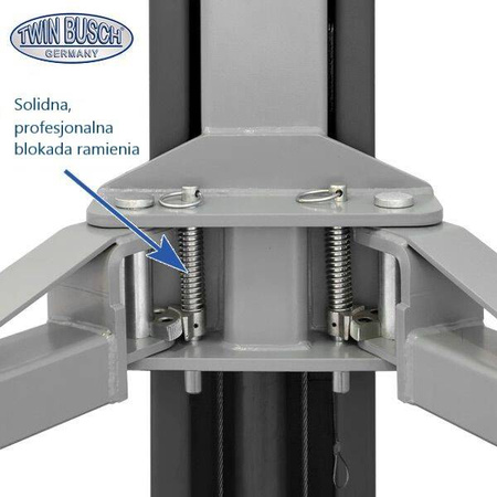 Podnośnik Dwukolumnowy Twin Busch TW 242M-G GREY – Line