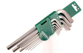 Kpl. kluczy ampulowych długich 1,5-10mm 9szt. H02SM109S
