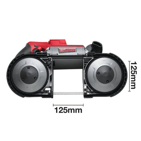 Pilarka taśmowa akumulatorowa M18 CBS125-502C MILWAUKEE 
