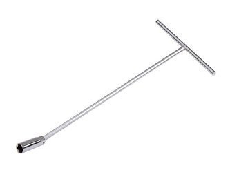 KLUCZ DO ŚWIEC PRZEGUBOWY TYPU ''T'' 21mm x 300mm CHROM