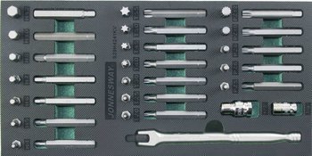 Kpl. 40szt. kluczy wpustowych we wkładce EVA S29H4241KV