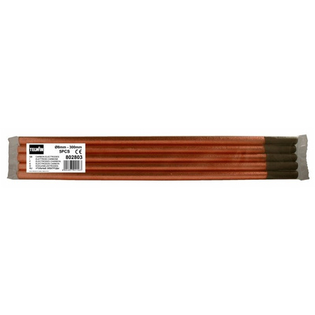 Elektrody węglowe do żłobienia fi 8mm 5szt