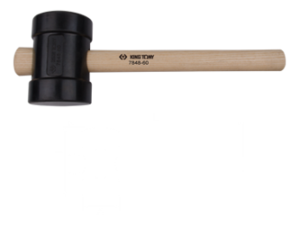 MŁOTEK GUMOWY 821g  79 x 119 x 350mm