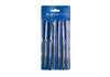 ZESTAW PILNIKÓW DO METALU 160mm  6szt. DROBNOZIARNISTE, RÓŻNE PROFILE, ETUI