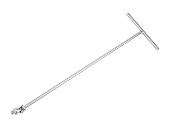 POKRĘTŁO PRZEGUBOWE ''T'' 3/8'' 450mm, CHROM