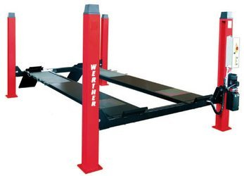 Werther Podnośnik czterokolumnowy, 8000 kg, długość 6200mm, diagnostyczny 480AT