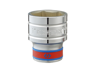 NASADKA KRÓTKA 1/2'' CALOWA 5/8'' x 38mm 6-kąt. CHROM