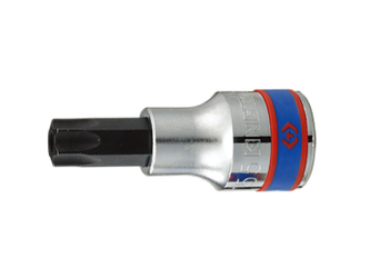 NASADKA  KRÓTKA  1/2''   Z  KOŃCÓWKĄ  TORX  Z  OTWOREM  T40 x 60mm