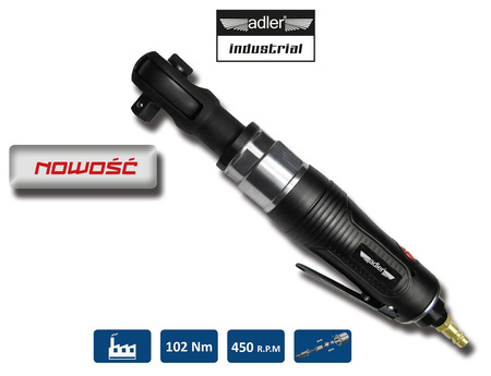 Klucz zapadkowy udarowy 102Nm 1/2"  AD-2550 kompozyt bezodrzutowy
