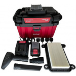 20v Aq-One Odkurzacz Przenośny, Dry&Wet 100-200w-10l-Hepa, 4ah, Bmc