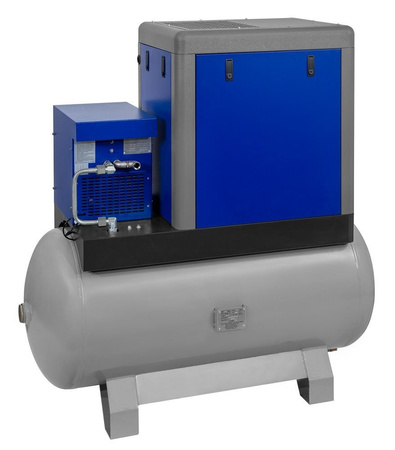 Airpress Kompresor śrubowy 10 bar 10 KM 920 l/min 500 l APS 10 Combi Dry X