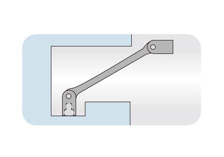 KLUCZ  NASADOWY  PRZEGUBOWY  10 x 11mm
