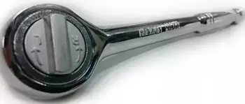 GRZECHOTKA STALOWA CHROMOWANA 1/2'' HONITON H8713