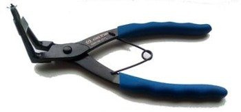 SZCZYPCE DO PIERŚCIENI SEGERA WEWNĘTRZNYCH  WYGIĘTE DŁUGORAMIENNE, 180 mm