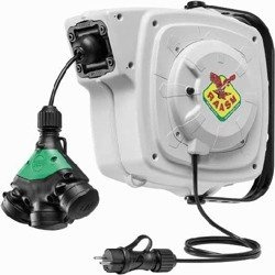 Zwijak kablowy 230 V z potrójnym gniazdem