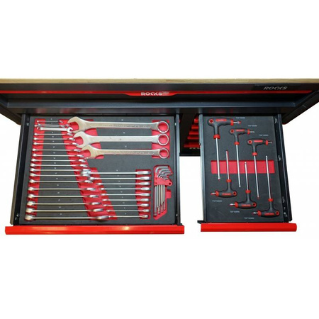 Rooks WÓZEK NARZĘDZIOWY GARAGE Strong Garage Xxl Z Narzędziami 485 Cz