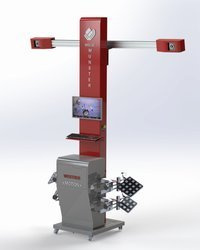 Werther Instrument do pomiaru i regulacji geometrii kół 3D, stanowisko ruchome 9002 3D MOTION - MUNSTER