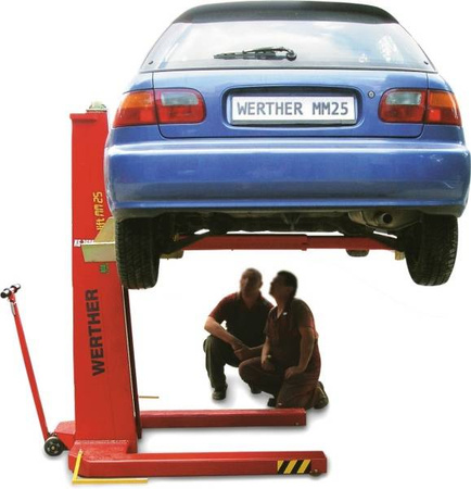 MM25 - Podnośnik kolumnowy, elektrohydrauliczny, mobilny, 2500kg
