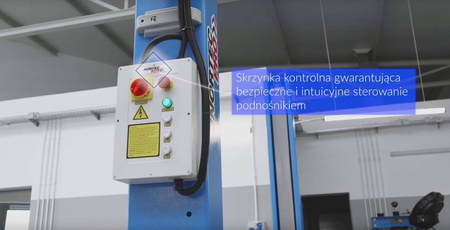NORTEC PODNOŚNIK DWUKOLUMNOWY 4T PD4000N AUTOMAT 