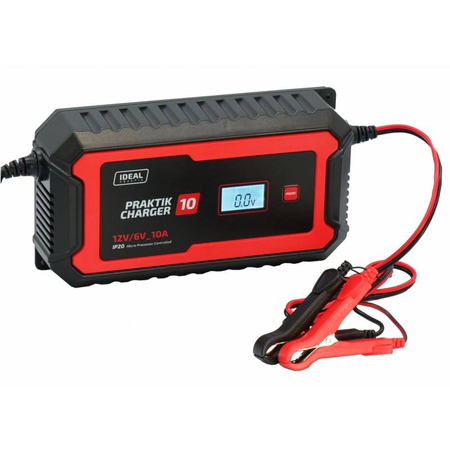 PRAKTIK CHARGER 10 LCD 6/12V