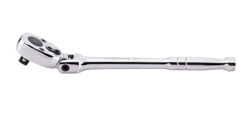 GRZECHOTKA  1/2''  ŁAMANA   32 ZĘBY  300mm  CHROM, UCHWYT POLEROWANY