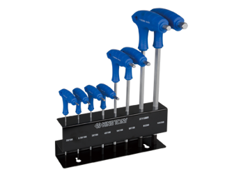 ZESTAW IMBUSÓW Z UCHWYTEM ''L'' 8szt. 1165 - HEX 2 - 10mm, STOJAK