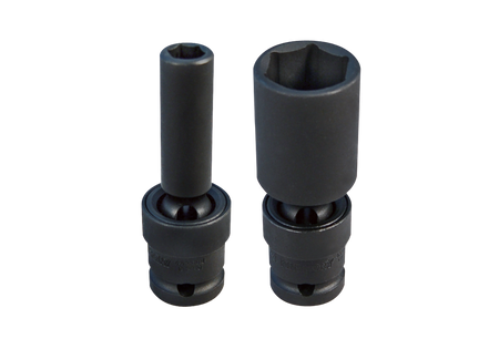 NASADKA  DŁUGA  UDAROWA  Z  PRZEGUBEM 1/2''   17mm x 91mm, 6-kąt