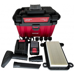 20v Aq-One Odkurzacz Przenośny, Dry&Wet 100-200w-10l-Hepa, 4ah, Bmc