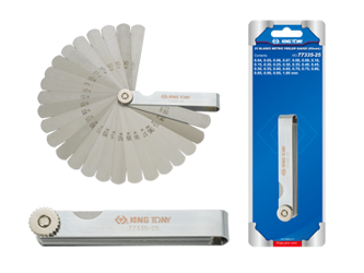 SZCZELINOMIERZE 25 SZT. 0.04 - 1.00MM 13x85MM